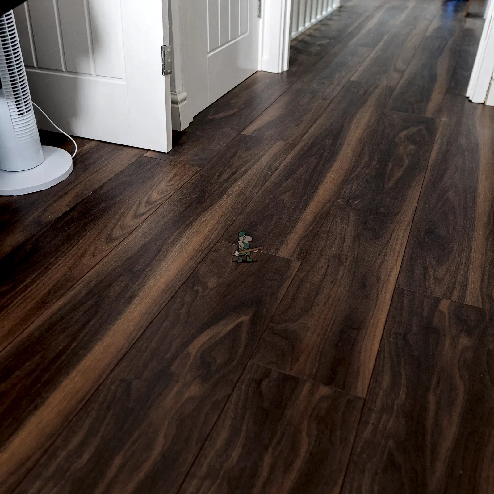 Home Classic 12mm Dark American Walnut 4V Laminate Flooring